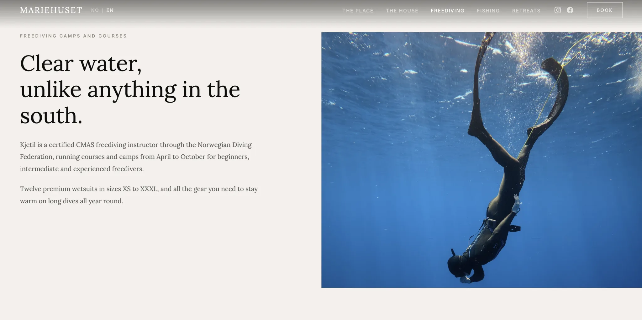 Mariehuset activities page